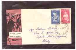 NZFDC130   -   KETAHUNA  7.8.1963    /      YT Nr.  414/415  -  COVER  CIRCULATED - Storia Postale