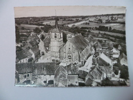 89- YONNE- TREIGNY - En Avion Au Dessus De L'église - Treigny