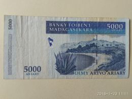 5000 Ariary  2008 - Madagaskar