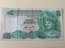 5 Dollari 1991 - Malaysia