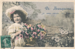 80 // De BEAUQUESNE , Je Vous Envoie Ces Fleurs (fillette) - Beauquesne