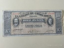 10 Pesos 1914 - Mexico