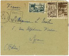 OUJDA  MAROC  1947  Daguin : CULTIVEZ LE TOURNESOL - Covers & Documents