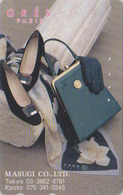 Télécarte Japon / 110-184335 - MODE FRANCE - Maroquinerie GRES ** Chaussure & Sac ** - Fashion Japan Phonecard - 60 - Mode