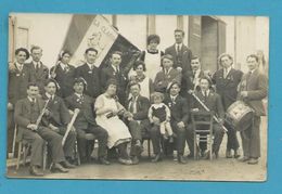 CPSM PHOTO à Situer Conscrits 1923 - HELGEN Photographe à BOURG 01 - Andere & Zonder Classificatie