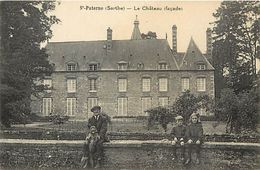 - Dpts Div.-ref-XX318- Sarthe - Saint Paterne - St Paterne - Le Chateau - Façade - Chateaux - Carte Bon Etat - - Saint Paterne