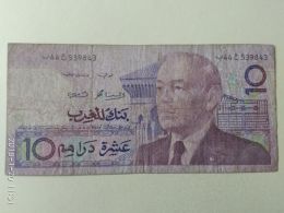 10 Dirhams 1987 - Morocco