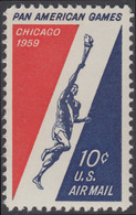 !a! USA Sc# C056 MNH SINGLE - Pan American Games - 2b. 1941-1960 Nuevos