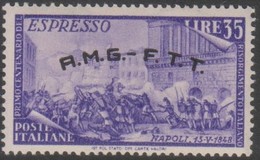 Trieste 1948 AMG FTT Espresso UnN°E5 MNH/**vedere Scansione - Exprespost