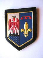 INSIGNE TISSUS PATCH PLASTIFIE GENDARMERIE NATIONALE ECU DE MANCHE BRIGADE PROVENCE ALPES COTE D’AZUR  VELCROS - Police