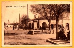 Djelfa - Place Du Marché - Animée - Collection COLEAUX - CIM - Djelfa