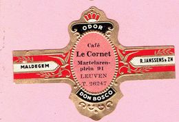 Sigarenbanden - ODOR - Café Le Cornet Martelarenplein Leuven - Sigarenbandjes