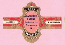 Sigarenbanden - ODOR - Brasserie KAMINA Suikerrui Antwerpen - Sigarenbandjes
