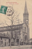 CPA Grisolles - L'Église - 1911 (32676) - Grisolles