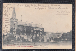 CPA De FLORENNES BELGIQUE "College Saint-Jean Berchmans " Le 13 Oct 1903 Pour PARIS    Num 3 - Florennes