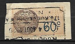 FRANCE    -    Timbre  Fiscal De 60 C Sur Fragment . - Zegels