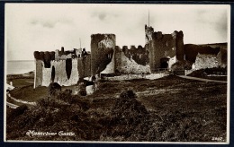 RB 1185 - Real Photo Postcard - Manorbier Castle Near Tenby Pembrokeshire Wales - Pembrokeshire