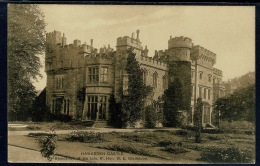 RB 1185 - Early Postcard - Hawarden Castle Flintshire Wales - Home Of P.M. Gladstone - Flintshire