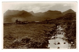 RB 1185 - 1944 Postcard - The Coigach Hills Near Ullapool - Ross-shire Scotland - Ross & Cromarty