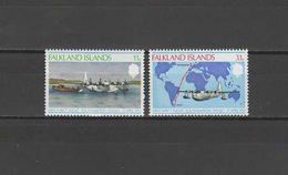 Falkland Islands 1978 Aviation, Airplanes, Set Of 2 MNH - Airplanes