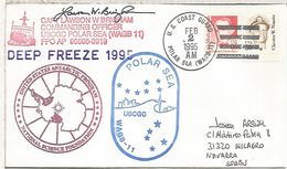 ANTARTIDA ANTARCTICA POLO SUR USA CC DESDE EL BUQUE USCGC POLAR SEA 1995 DEEP FREEZE 1995 - Polar Ships & Icebreakers