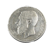 1 Franc  - Belgique - 1886 - TB+ -  Argent - - 1 Franc