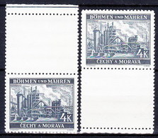 Boheme Et Moravie 1939 Mi 34 Zf (Yv 34 Avec Vignette), (MNH) ** - Nuevos