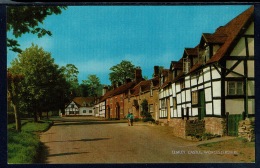 RB 1186 -  J. Salmon Postcard - Houses At Elmley Castle Worcestershire - Other & Unclassified