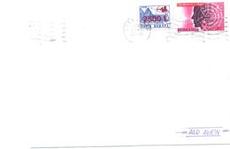 2000. Romania, The Letter Sent  By Air-mail Post To Moldova - Brieven En Documenten
