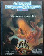 ADVANCED DUNGEONS ET DRAGONS - AD&D - Mythes Et Légendes - TSR 1990 - Donjons & Dragons