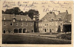 JODOIGNE (1370) : Cour Intérieure Du Château De Jodoigne-Souveraine, Chaussée De Charleroi. Cliché Peu Courant CPA. - Jodoigne