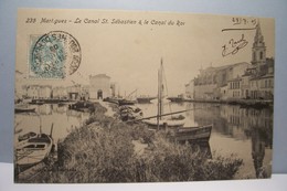 Delcampe - MARTIGUES    ---    Le Canal  St - Sébastien Et Le Canal Du Roi - Martigues