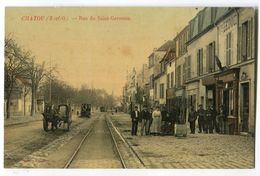 Delcampe - CHATOU Rue De Saint Germain - Chatou