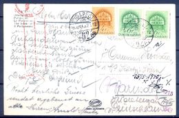1940 , HUNGRIA , TARJETA POSTAL CIRCULADA , BUDAPEST - EL PARLAMENTO - Lettres & Documents