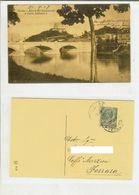 Torino: Monte Dei Cappuccini E Ponte Umberto I. Cartolina Fp Vg 1908 - Bruggen