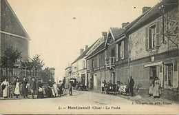 - Oise -ref-A408- Montjavoult - La Poste - Postes - Carte Bon Etat - - Montjavoult