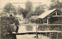 - Oise -ref-A401- Songeons - Bords Du Therain - Lavoir Du Chateau - Lavoirs - Carte Bon Etat - - Songeons