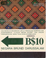 BRUNEI. BN-JAB-0008B. Call Through Idd. 10B$. 1994. (002) - Brunei