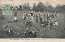 CPA 21 DIJON Caisse Des Ecoles Laïques De Dijon Colonie Scolaire De Crépey La Pelouse Ticket De Loterie - Dijon