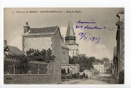 GRAND QUEVILLY - 76 - Seine Maritime - Rue De L'Eglise - Le Grand-quevilly