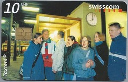 CH.- Telefoonkaart. Zwitserland. Swiss Telecom. Swisscom. Taxcard. CHF 10. Teenager Treffpunkt, Liestal. - Zwitserland