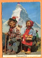 W169,  Hérisson, Randonneur, Matterhorn, Cervain, Pipe, 2040, Swizzerland, GF, Circulée 1954 - Mecki