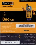 YEMEN. YE-SPA-REF-0002. Mobile Funny Figure. 800 Rl. 2003-11. (013) - Jemen
