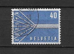 LOTE 1375  ///  (C003)  SUIZA  1957   YVERT Nº: 596   ¡¡¡¡¡ LIQUIDATION !!!!!!! - Gebruikt