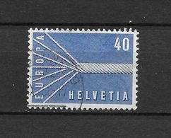 LOTE 1375  ///  (C003)  SUIZA  1957   YVERT Nº: 596   ¡¡¡¡¡ LIQUIDATION !!!!!!! - Gebraucht