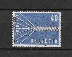 LOTE 1375  ///  (C003)  SUIZA  1957   YVERT Nº: 596   ¡¡¡¡¡ LIQUIDATION !!!!!!! - Used Stamps