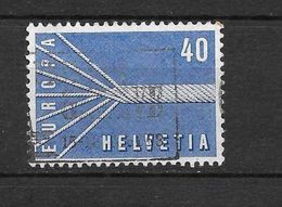 LOTE 1375  ///  (C003)  SUIZA  1957   YVERT Nº: 596   ¡¡¡¡¡ LIQUIDATION !!!!!!! - Used Stamps