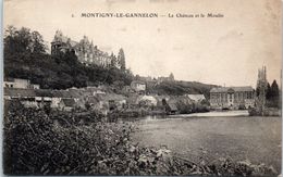 28 - MONTIGNY Le GANNELON --  Le Château Et Le Moulin - Montigny-le-Gannelon