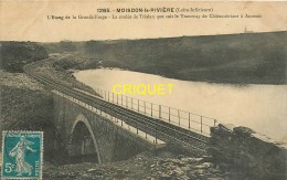 44 Moisdon La Rivière, Etang De La Grande Forge, La Coulée De Trialan Que Suit Le Tramway, Cliché Pas Courant - Moisdon La Riviere