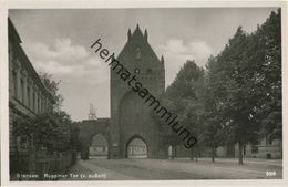 Gransee - Ruppiner Tor - Foto-AK 30er Jahre - Verlag H. Rubin & Co. Dresden - Gransee